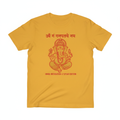 Ganapati Bappa Morya Utsav Tee - Mustard Yellow